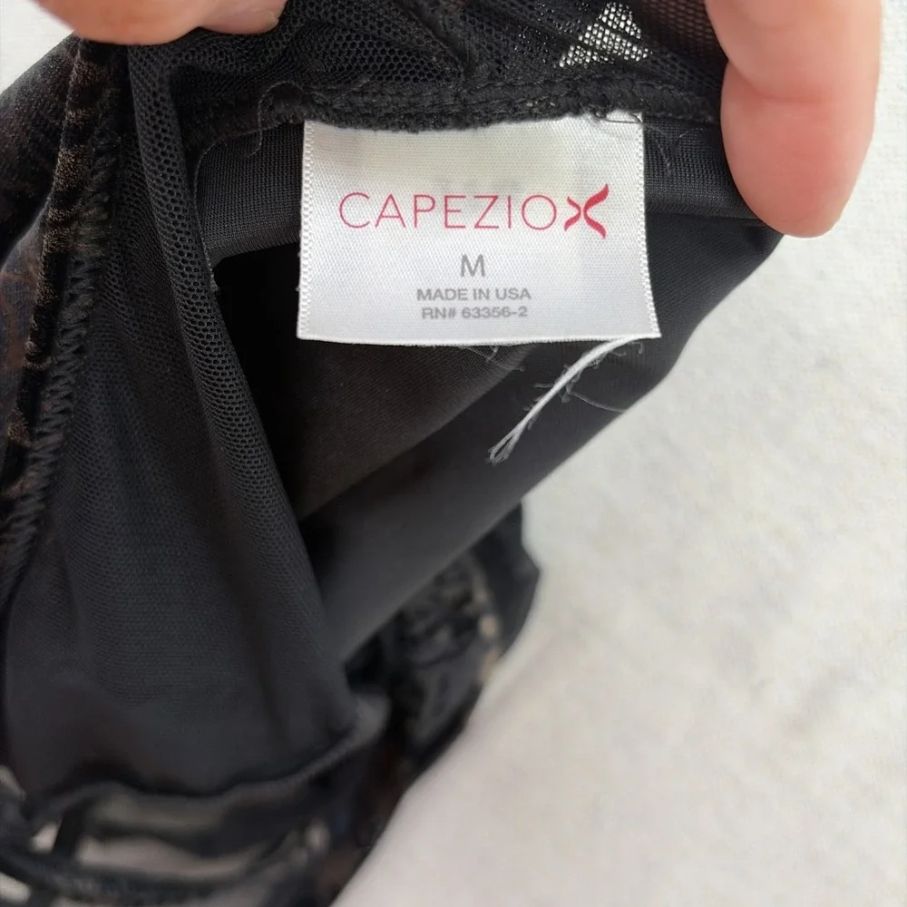 Capezio damask Dance Leotard mesh yoke Velvet/shear - Floral Velvet Leotard